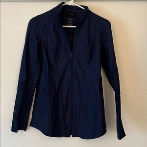 Women's Navy Cherokee Scrub Jacket